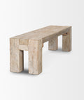 McArthur 64-Inch Whitewash Reclaimed Wood Bench-4