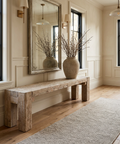 McArthur 70-Inch Whitewash Reclaimed Wood Bench 