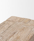 McArthur 70-Inch Whitewash Reclaimed Wood Bench -5