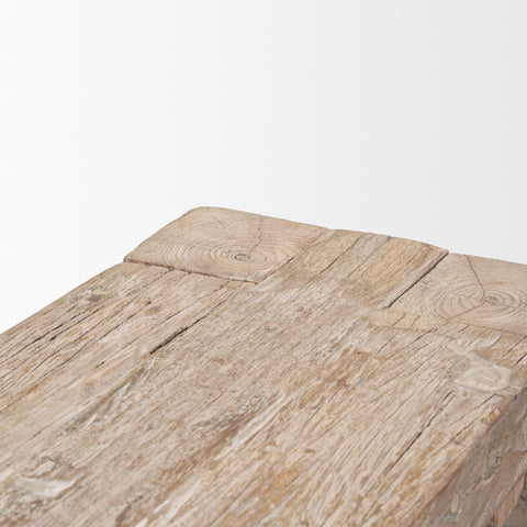 McArthur 70-Inch Whitewash Reclaimed Wood Bench -5