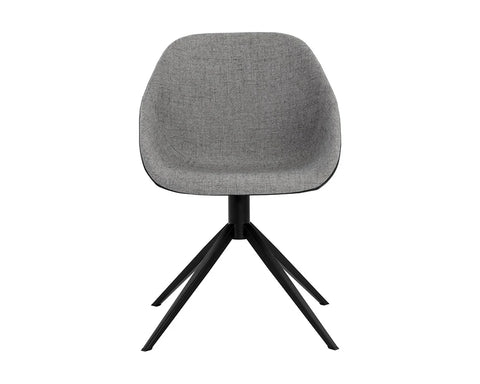 McCoy Black Two Tone Swivel Office Chair-2