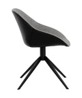 McCoy Black Two Tone Swivel Office Chair-3