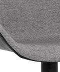 McCoy Black Two Tone Swivel Office Chair-5