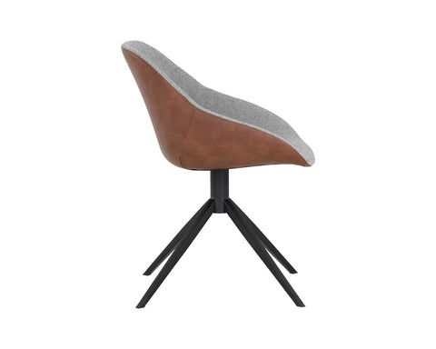 McCoy Two-Tone Swivel Office Chair-3