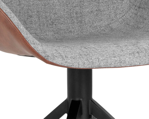 McCoy Two-Tone Swivel Office Chair-6