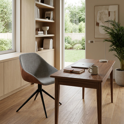 McCoy Two-Tone Swivel Office Chair