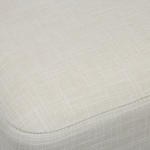 Meline Ivory Cotton Tweed Stool-5
