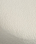Miele Ivory Boucle Ottoman-3