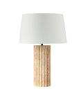 Milena Natural Travertine Table Lamp -1