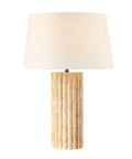 Milena Natural Travertine Table Lamp -2