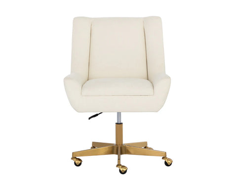 Mirian Zenith Alabaster Performance Fabric Office Chair -2