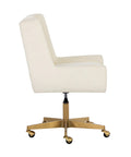Mirian Zenith Alabaster Performance Fabric Office Chair -3