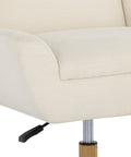 Mirian Zenith Alabaster Performance Fabric Office Chair -5