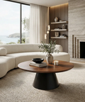 Mitchell Medium Brown Mango Wood Coffee Table - Mercana