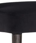 Monae Black Modern Upholstered Counter Stool-6