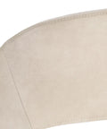 Monae Cream Modern Faux Leather Counter Stool -4