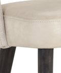 Monae Cream Modern Faux Leather Counter Stool -6