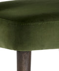 Monae Moss Modern Velvet Counter Stool-9