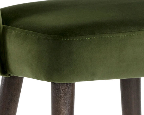 Monae Moss Modern Velvet Counter Stool-9