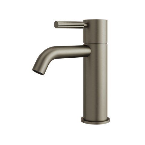 Montebello Brushed Black Chrome Single Hole Bathroom Faucet