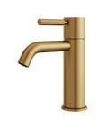 Montebello Brushed Gold Single Hole Bathroom Faucet