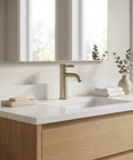 Montebello Brushed Nickel Single Hole Bathroom Faucet