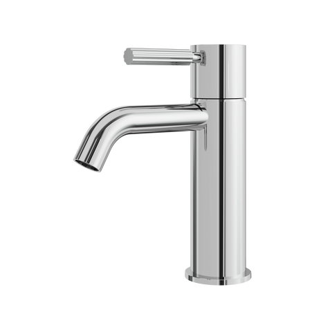 Montebello Polished Chrome Single Hole Bathroom Faucet