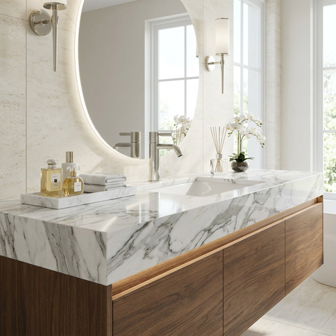 Montebello Polished Nickel Single Hole Bathroom Faucet