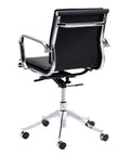 Morgan Onyx Faux Leather Office Chair-2