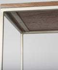 Morris Silver Metal & Solid Mango Wood 6 Tier Shelving Unit -6