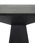 Moulin Sandblasted Black Mango Wood End Table-7