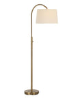 Moulton Dark Antique Brass Floor Lamp -1