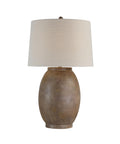 Naima Brown Wood Look Table Lamp -2