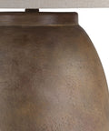 Naima Brown Wood Look Table Lamp -3