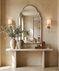 Natasha Antique Silver Wall Mirror