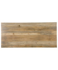 Natural wood dining table for 4 to 6 people