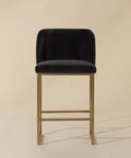 Nevin Grey Modern Upholstered Counter Stool -5