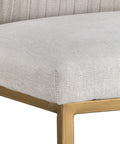 Nevin Muslin Modern Upholstered Counter Stool-7