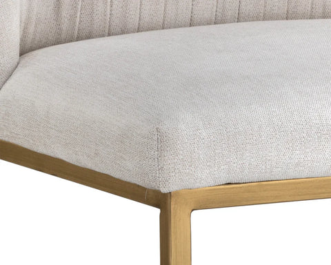 Nevin Muslin Modern Upholstered Counter Stool-7
