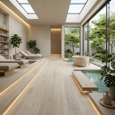 New Jersey 7mm Waterproof SPC Vinyl Flooring