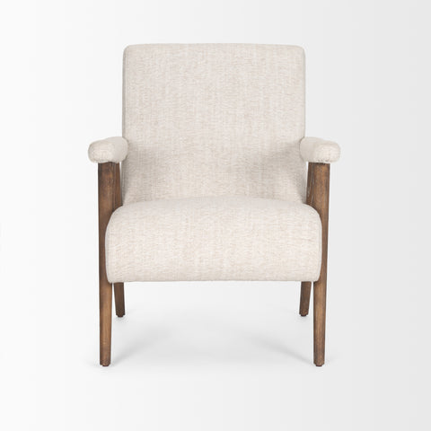 Nico Oatmeal Fabric Accent Chair-2