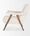 Nico Oatmeal Fabric Accent Chair-3