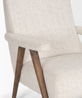 Nico Oatmeal Fabric Accent Chair-7