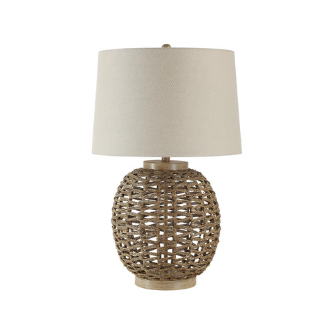 Noa Natural Woven Rope Table Lamp-3