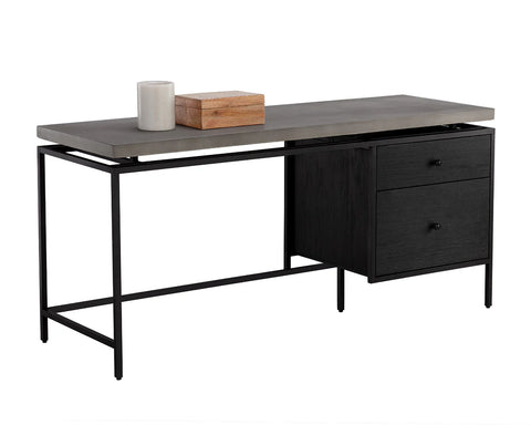 Norwood Concrete & Wood Desk-1