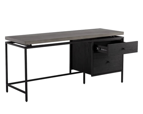Norwood Concrete & Wood Desk-4