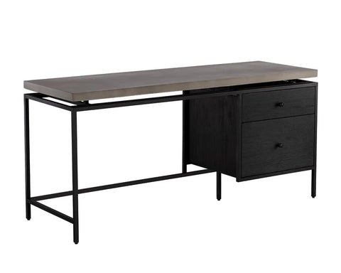 Norwood Concrete & Wood Desk-5