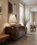 Noto Beige Travertine Table Lamp 