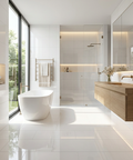 White floor tile