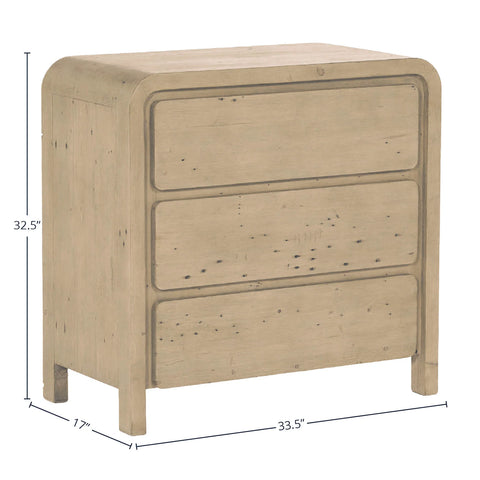 Opera Three Drawer - Dresser LH